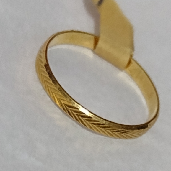 18KT Milor Made in ITALY  🪙 Yellow Gold Herringbo - Picture 8 of 8